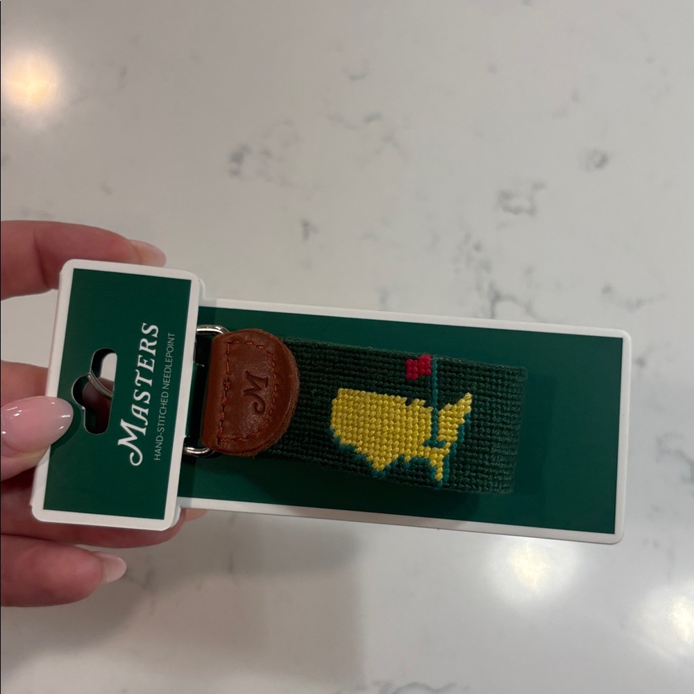 2026 Masters Needlepoint Keychain NWT - Picture 2 of 3